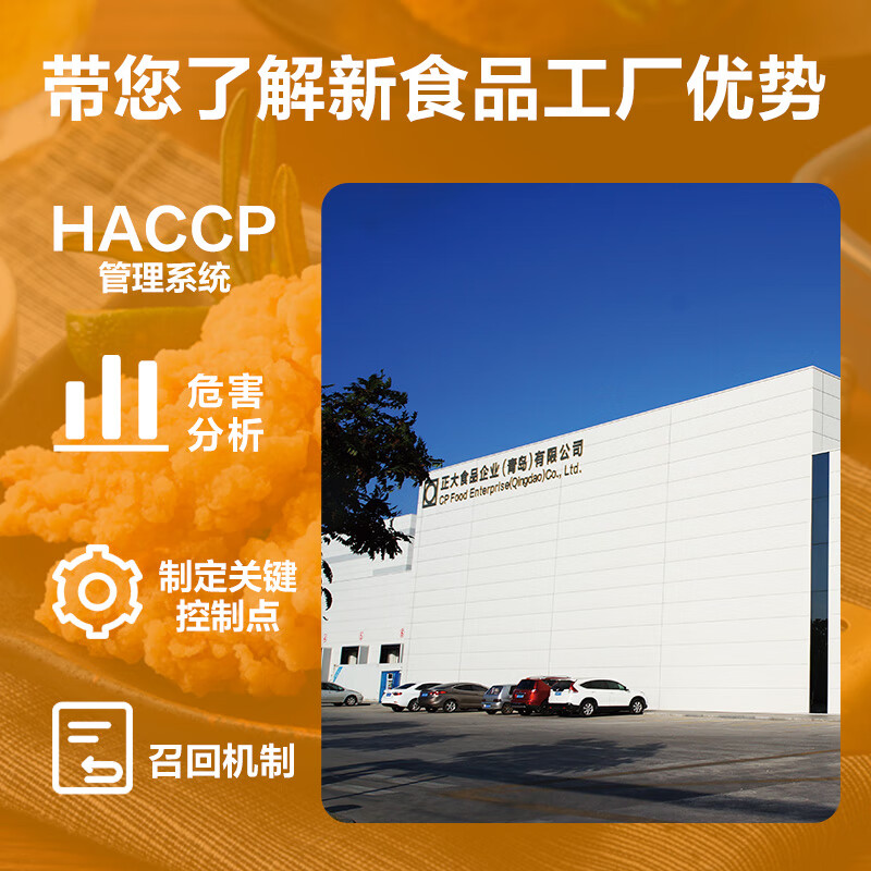 正大食品（CP）芝士爆浆鸡排1.6斤 早餐半成品鸡排 空气炸锅食材