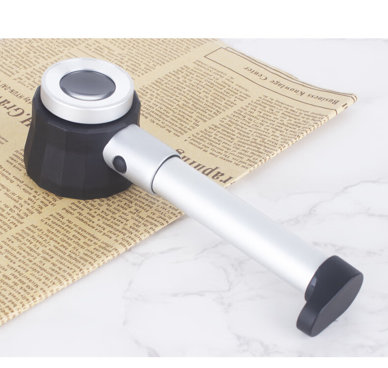 MIXOUT Magnifying Glass with High Magnification for Authenticating Liquor, Moutai, Antique Items, Stamps, with Light And Scale 13