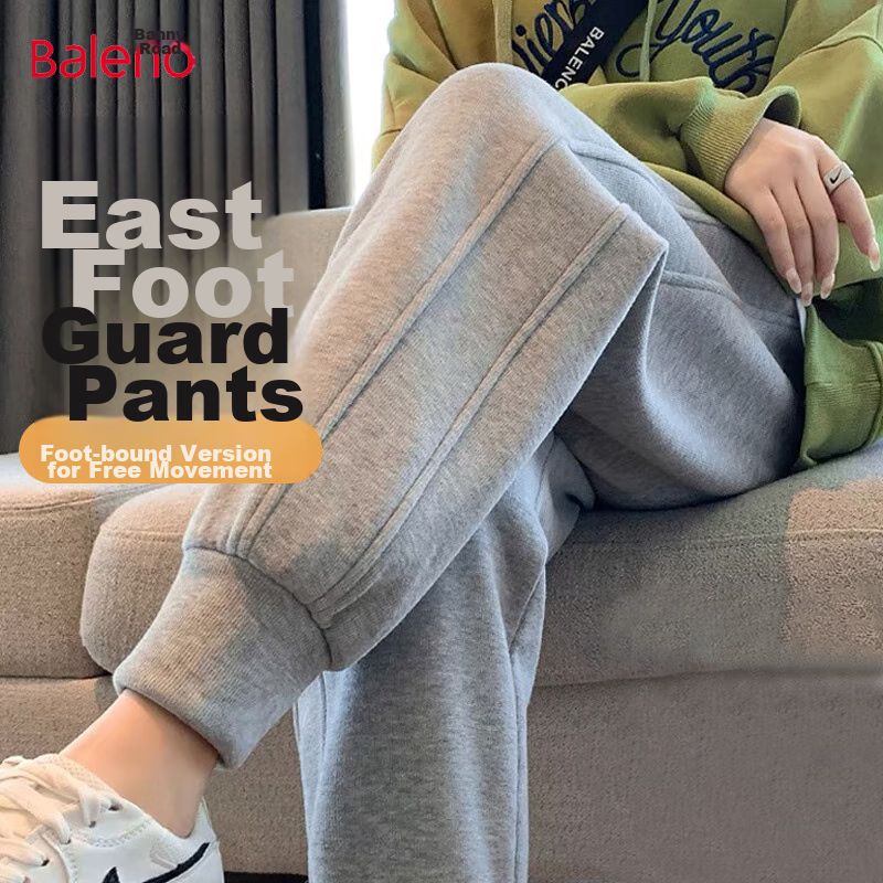 Baleno High-Waisted Loose Comfortable Sweatpants for Women, Spring/autumn 2025 New Style Outdoor Sports Fitness Casual Pants