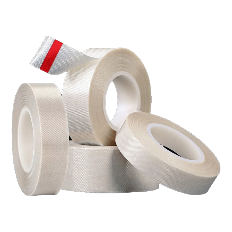 Oumai Teflon Heat Insulation Tape, Teflon Insulating Adhesive Cloth, High Temperature Resistant up to 300 Degrees, 0.18mm Thick, for Sealing Machine And Vacuum Machine, Teflon Adhesive Paper, White, 13mm*10m, 1 Roll