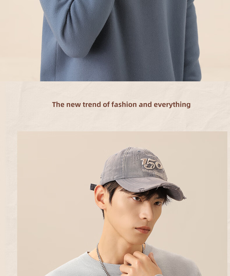GENIOLAMODE Men's Fleece-Lined Thickened Winter Warm Comfortable Simple Crew Neck Knit Base Sweater 11