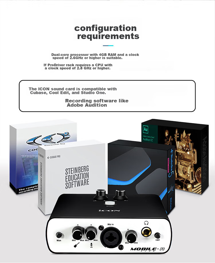 Aiken Mobile R Sound Card Live Streaming Kit, Computer And Phone OTG Direct Connection, 48V Phantom Power Supply, ASIO Driver, One-Key Voice Changer, Real-Time Monitoring, Voice Changer, Live Streaming Device 9