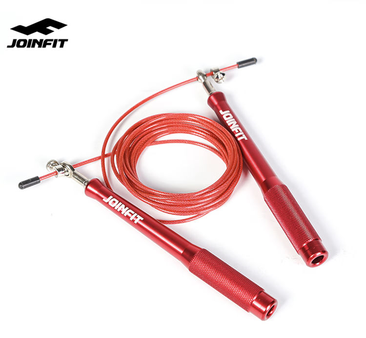 JOINFIT Steel Wire Jump Rope for Adults, Speed Jump Rope for Weight Loss And Competition, Light Blue J.T.073D-J 3