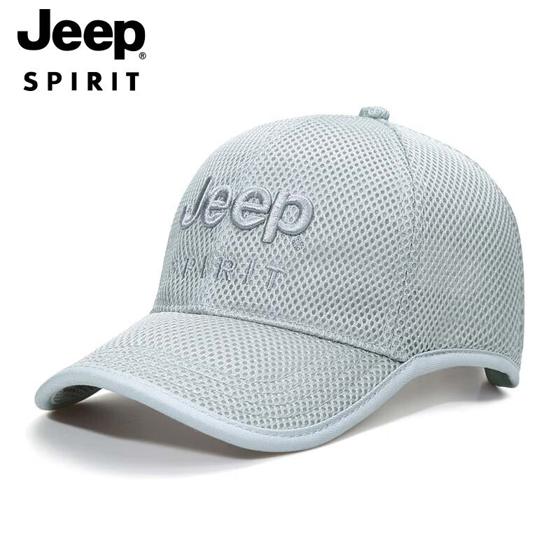 JEEP Men's Summer Mesh Baseball Cap, Versatile Casual Cap for Men And Women, Breathable Sun Hat A0758