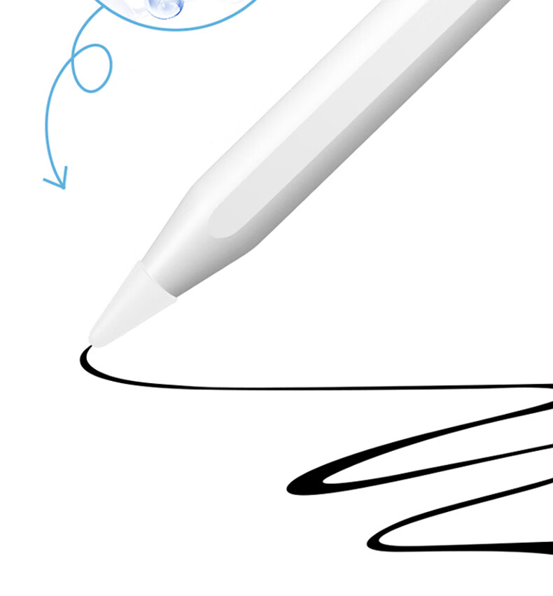 ESCASE [4-Pack] Compatible with Huawei M-Pencil Tip Protectors, Highly Sensitive Fiber Wear-Resistant Pen Tips, Ultra-Thin Silicone Covers for 1st/2nd/3rd Generation, Transparent + White 10