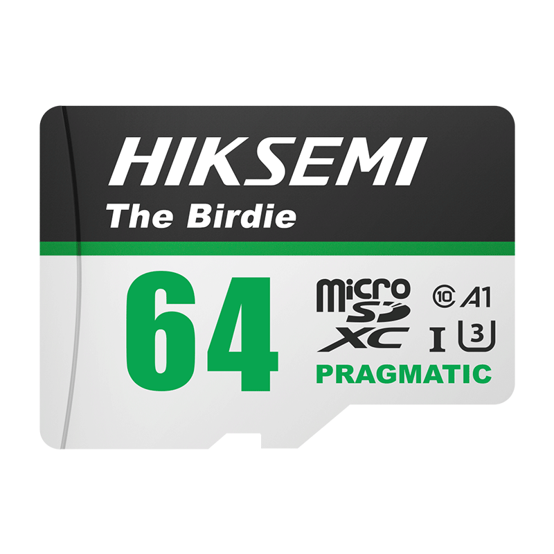 HIKVISION 64GB TF (MicroSD) Memory Card High-Speed Storage Card U3 C10 A1 4K Video Surveillance Camera/ Dash Cam Dedicated Storage Memory Card