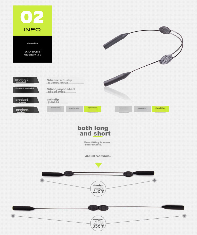 Boshide Glasses Anti-Slip, Eyeglass Anti-Slip Cover, Glasses Anti-Slip Fixing Device, Ear Tips - White, 10 Pairs 18
