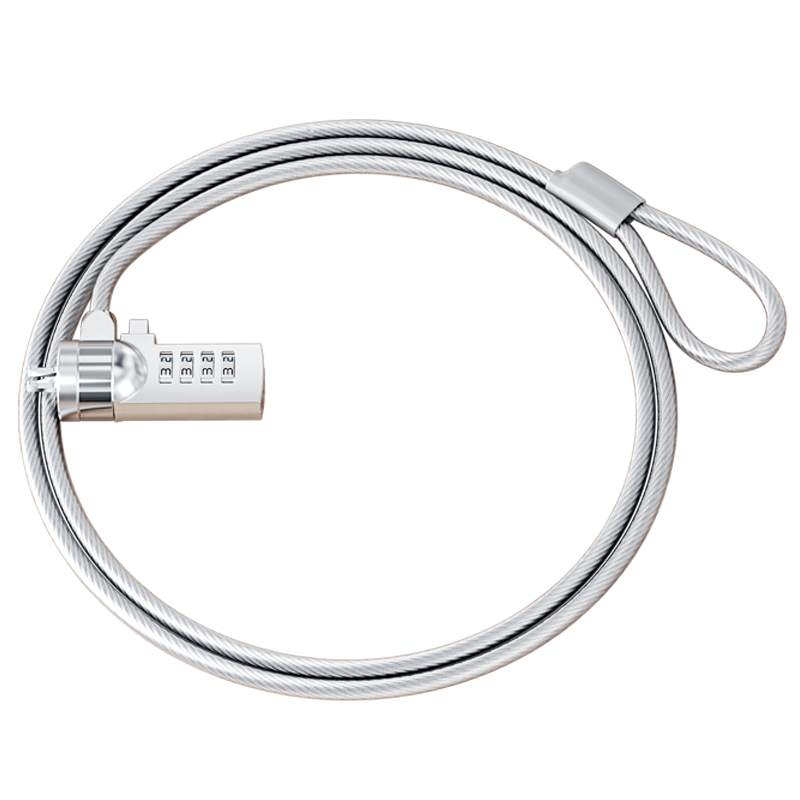 HAILE Laptop Lock, Anti-Theft Security Password Lock, Standard Lock Hole, Compatible with Lenovo, ASUS, Shenzhou, MSI, Acer, Mechanical Revolution, 7*3 Universal Lock AL-3