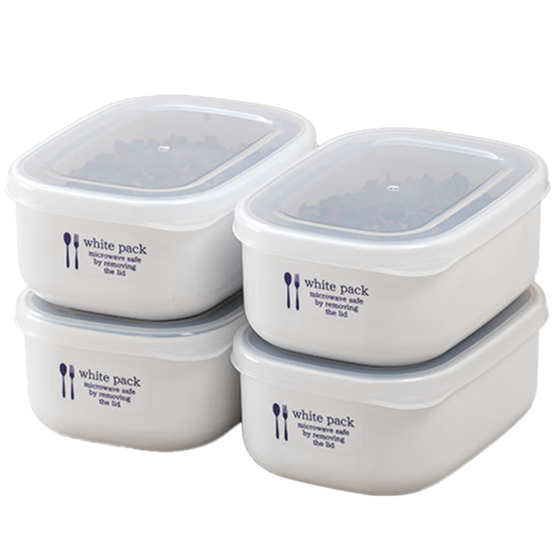 KATEI STORY Japanese Brown Rice Storage Container, Mini Food Preservation Box, Food-Grade Storage Container, Frozen Microwave-Safe Small Lunch Box