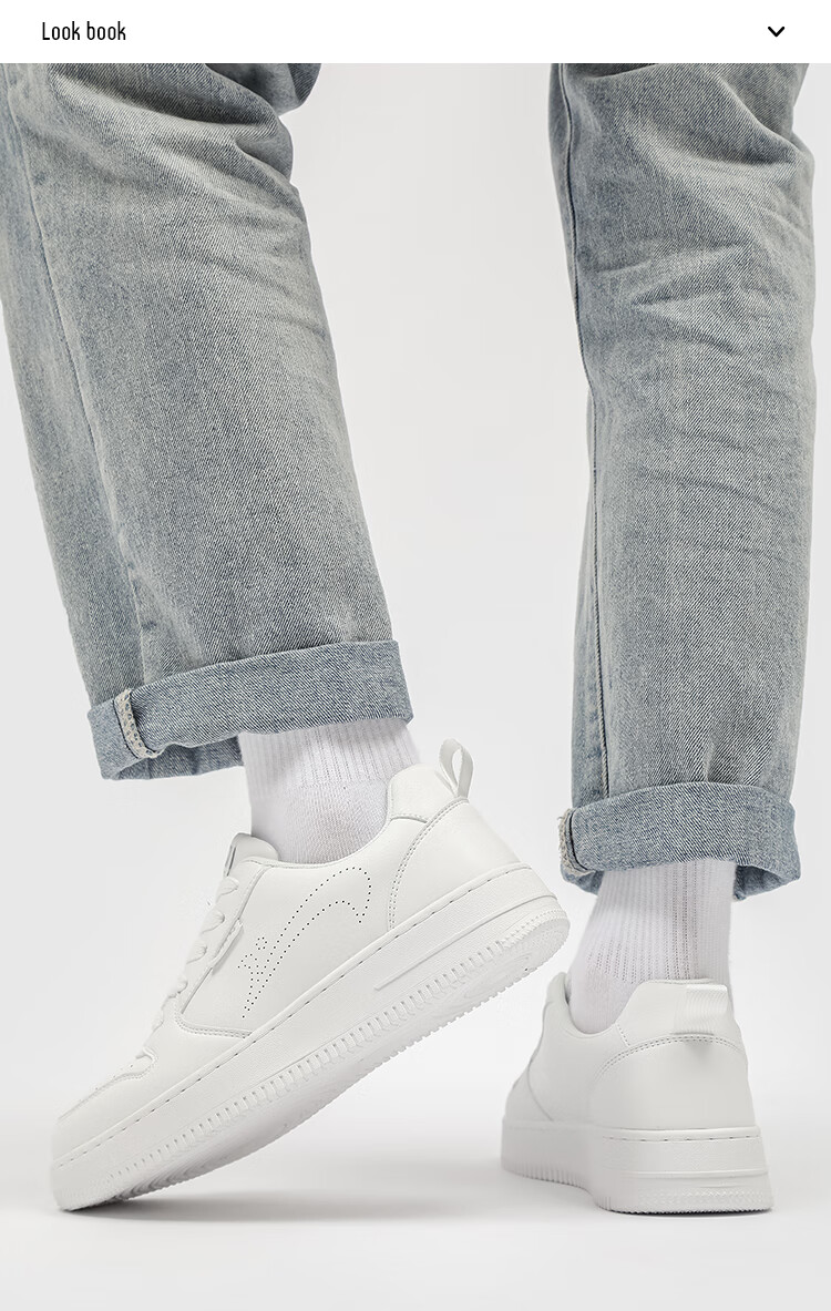 Guirenniao Men's Casual Lightweight Skateboarding Sneakers White Size 39 12