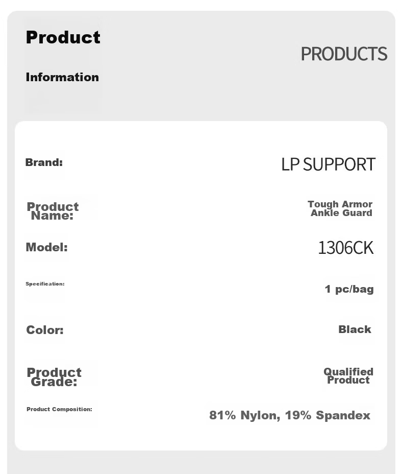 LP Ultra-Thin Sports Ankle Brace, Ankle Protection against Sprains And Twists, Recovery Bandage for Children And Adults, Dance Foot Support Strap 16