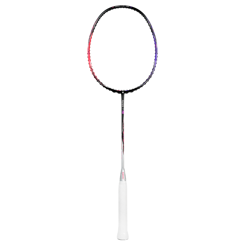 Kawasaki Aurora 7 Pro Badminton Racket Full Carbon Ultra-Light Speed Offensive Single Racket Holiday Gift Box Black 4U