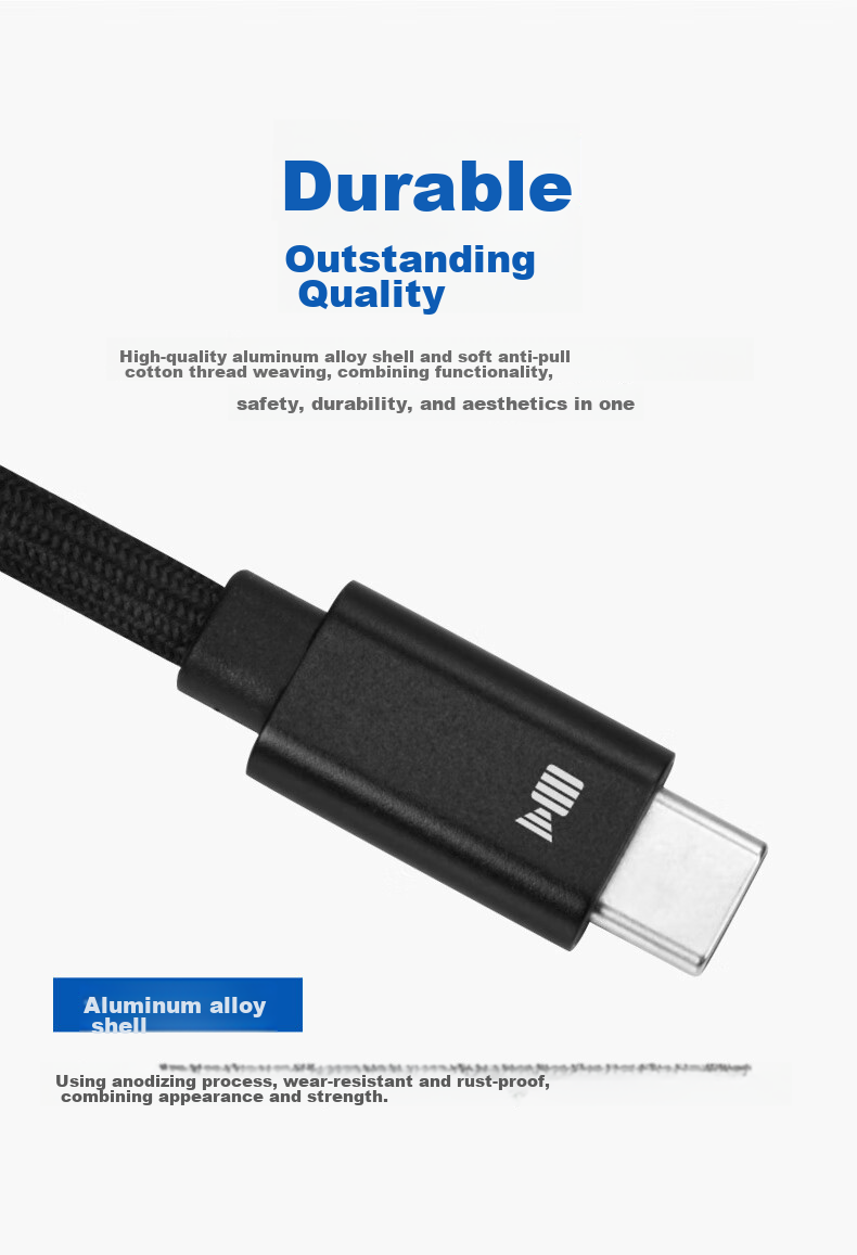 Kaiboer Thunderbolt 4 Data Cable, Type-C Full-Function Cable, 8K Screen Mirroring, 40G Transmission, PD Fast Charging, USB4 Thunderbolt 3 Certified, for Apple IPhone 16 And Monitor Connection, 0.5 Meters 17