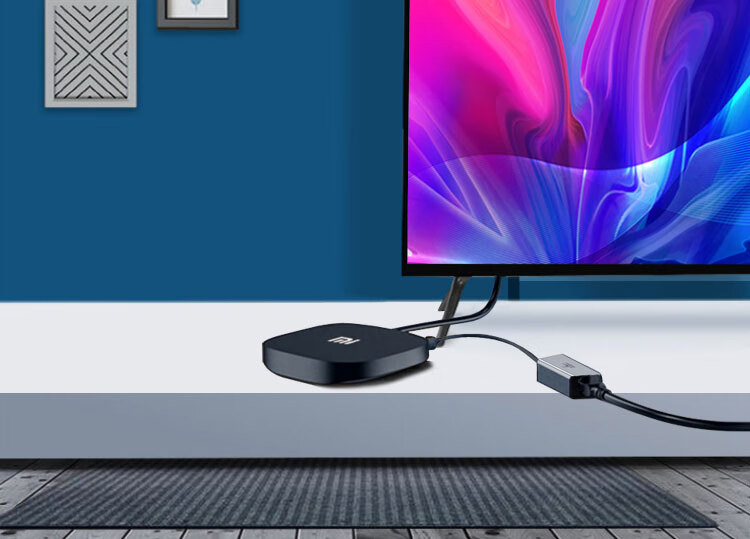 Aigo USB to RJ45 Gigabit Ethernet Adapter, Network Cable Converter, Laptop Docking Station, USB Hub, Expansion Dock R03A (Metal) 6