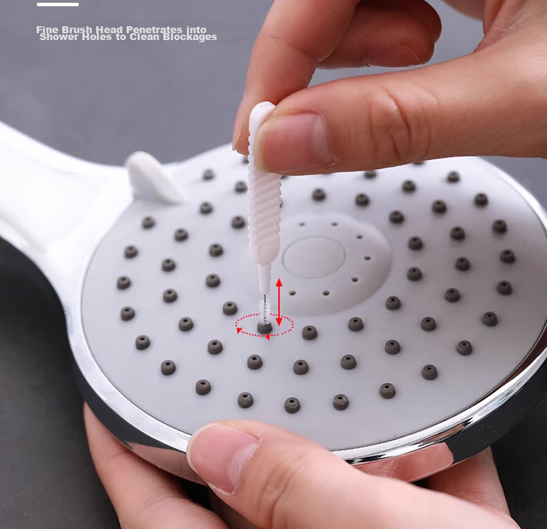 Jiashigao Shower Head Cleaning Brush Set, 50 Pieces, Bathroom Sink Faucet Nozzle Lotus Head Gap Needle Cleaning And Unclogging Small Brush 5