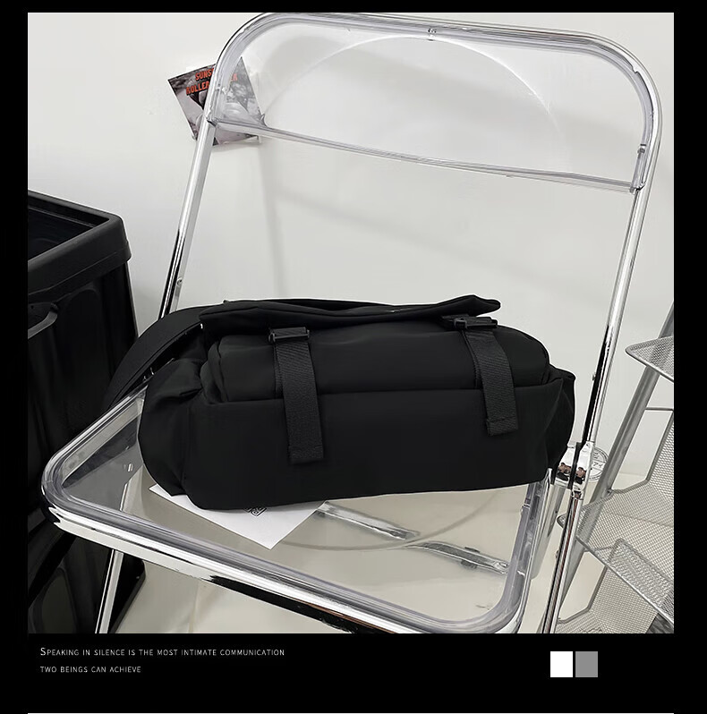 Huili Crossbody Bag, Trendy Shoulder Bag for Men, Messenger Bag, Casual Sports Satchel for Women, Lightweight Chest Pack, Student Backpack 14