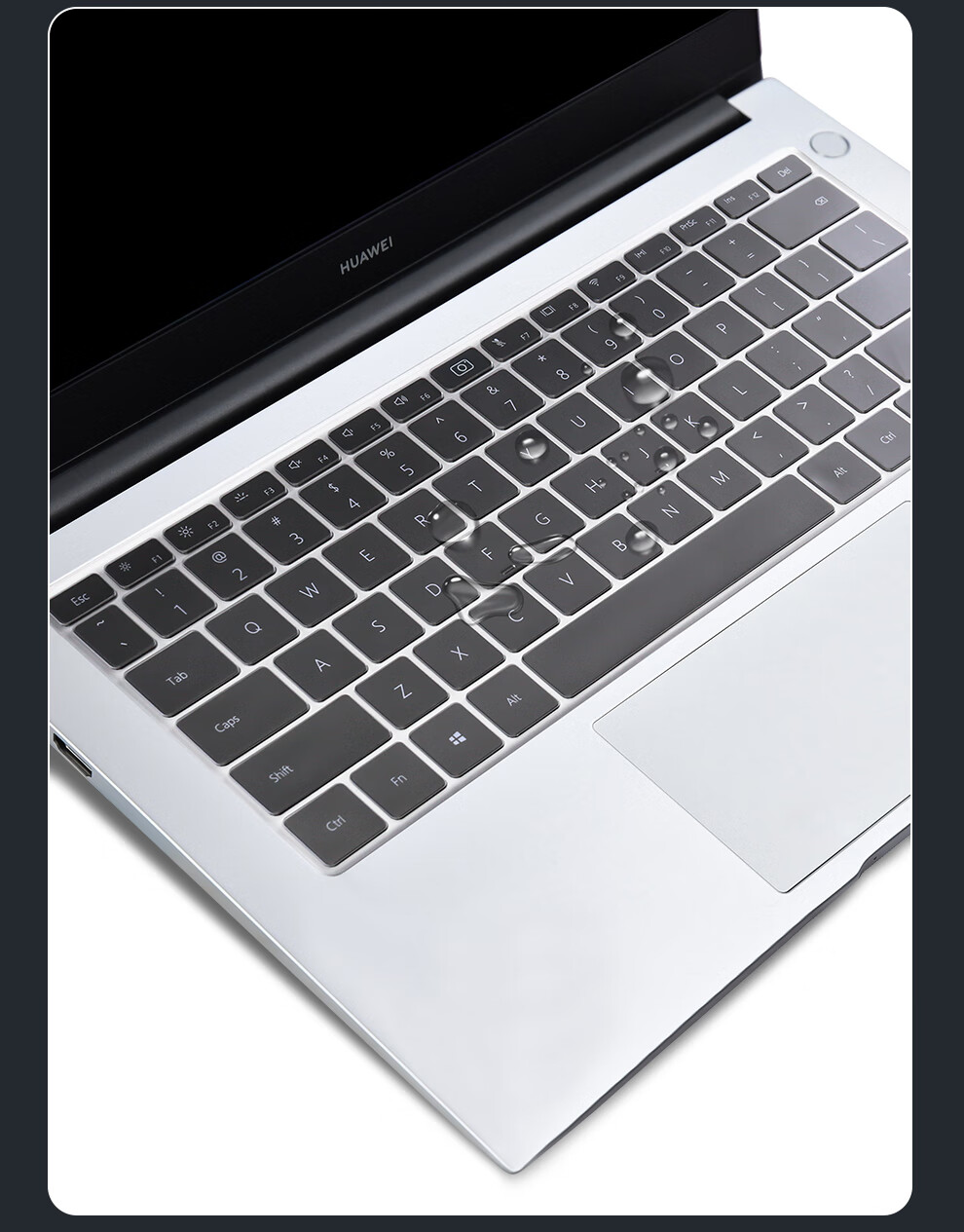 ohgo2021款华为matebookd1414英寸笔记本电脑屏幕膜易贴防刮tpu键盘