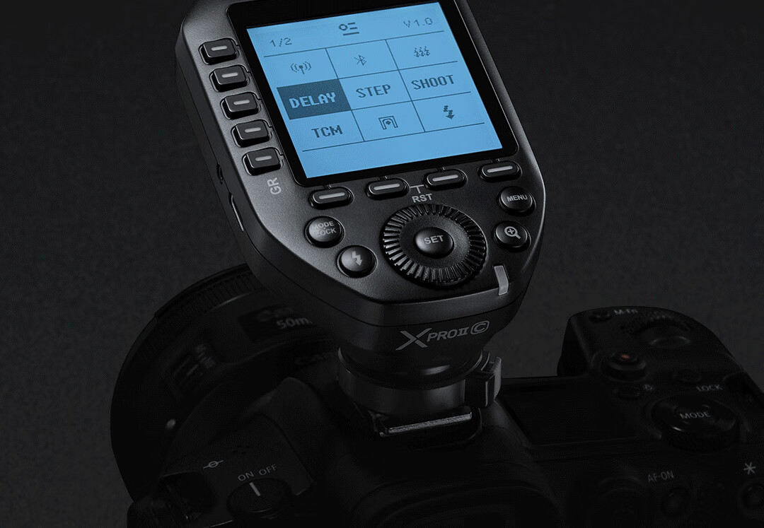 Godox XProII-C Second Generation Canon Wireless Flash Trigger, TTL High-Speed Sync, 2.4G Wireless Flash, Studio Light, Photography Light Trigger, Canon Version [Official Standard Configuration] 2