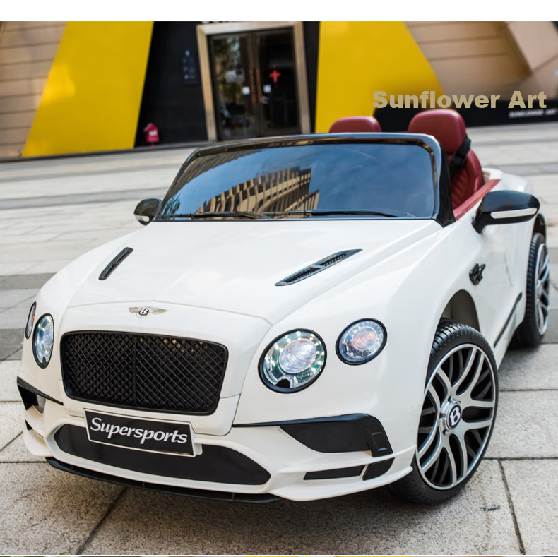 BeRica Children's Electric Car, Four-Wheel Vehicle, Two-Seater Bentley, Remote Control Toy Car for Kids, Rideable Toy Car, Baby Gift 15
