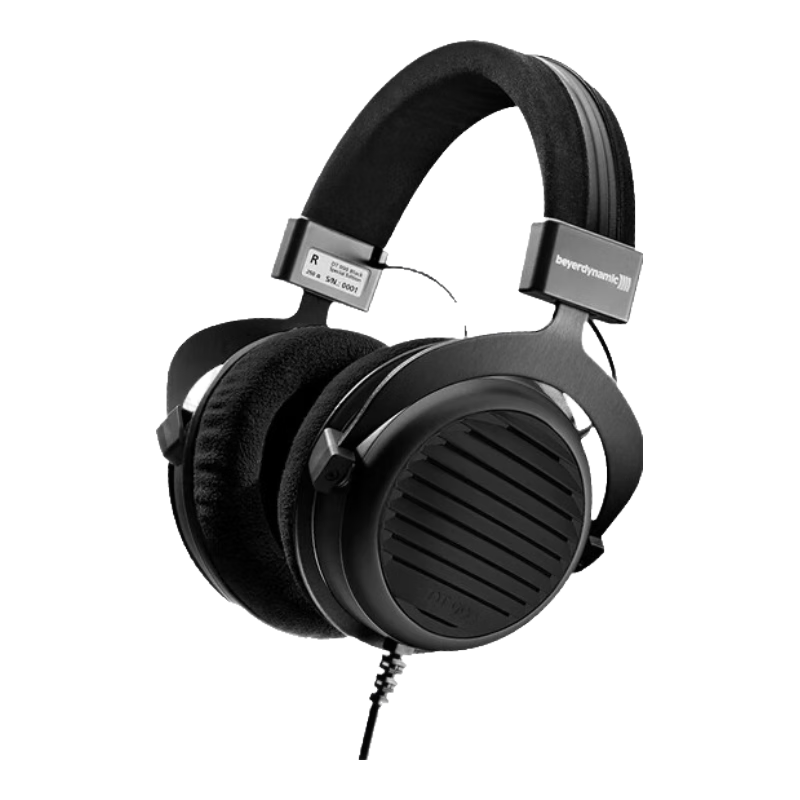 Beyerdynamic DT990 Over-Ear High-Quality HIFI Open-Back Dynamic Classic Headphones, 250 Ohm Black Special Edition [Night Mist Black] [Gift Recommendation]