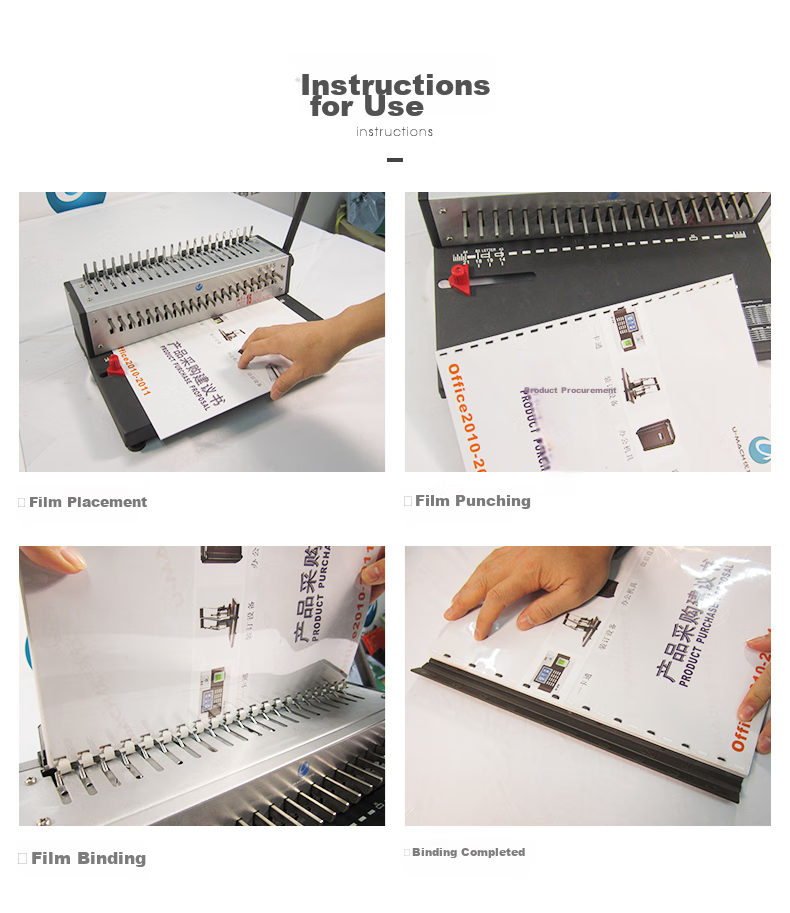 Youmashi (U-MACH) Binding Film A4 Plastic Bid Contract Cover, 50 Sheets Per Pack, PVC Material, 0.4mm Transparent Film 11