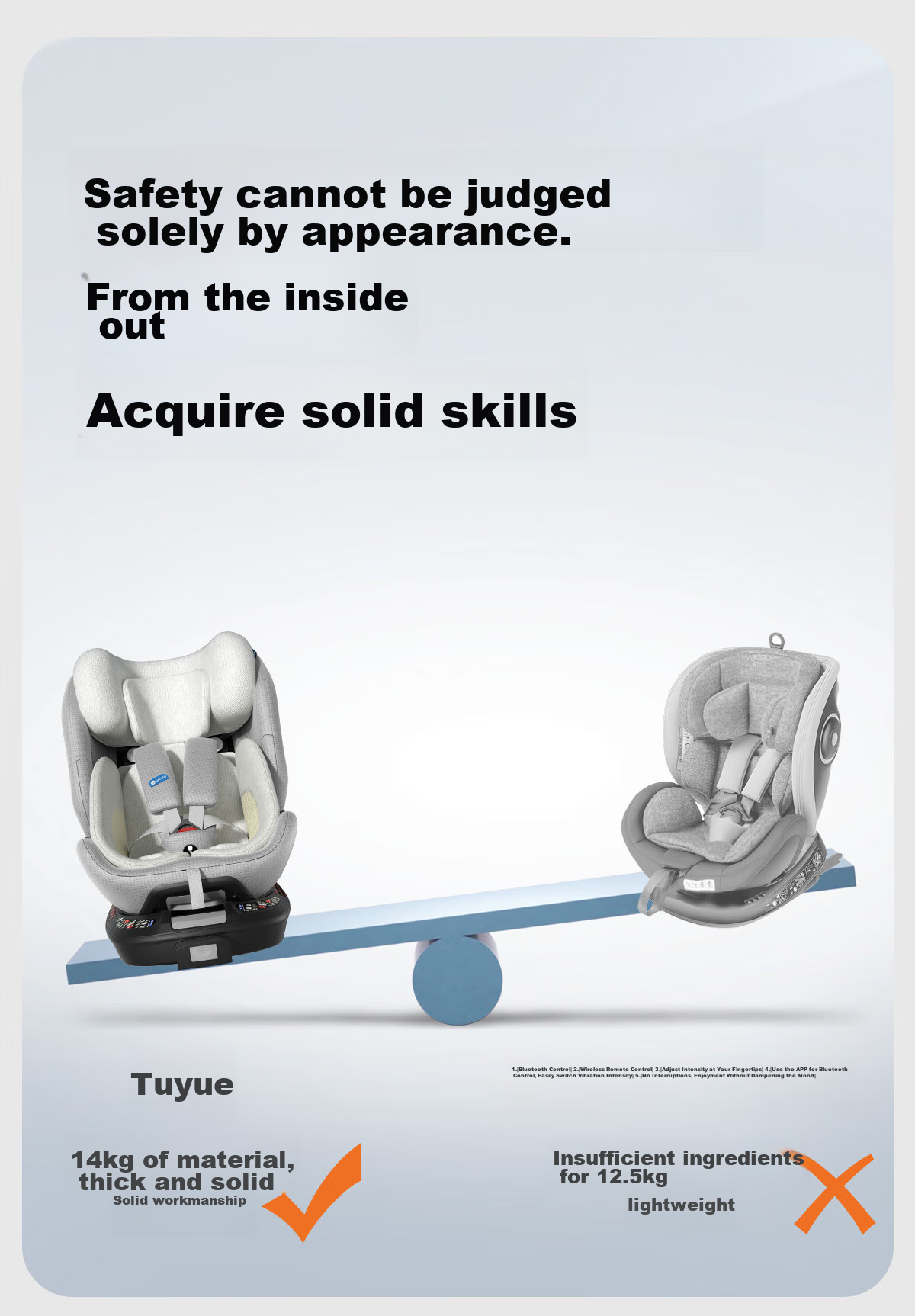 Tutule Children's Car Seat 0-12 Years i-Size Certified New National Standard Tuyue Pro Zongye Green - Ventilated and Heated 10