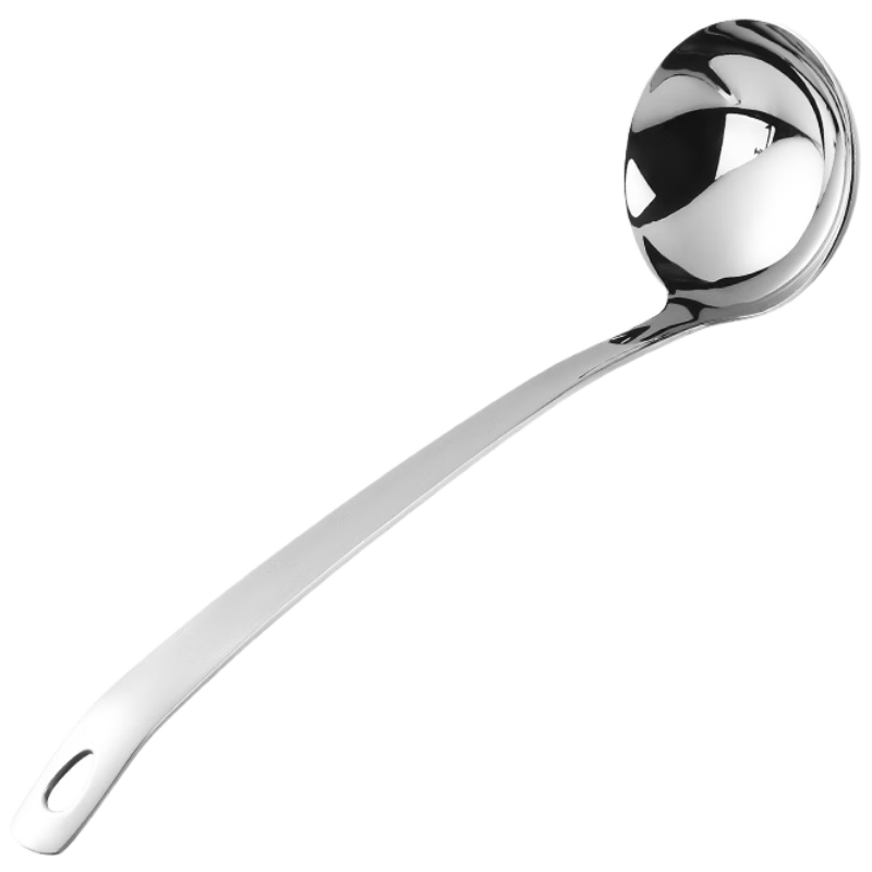 Jekero 316L Stainless Steel Soup Ladle, Hot Pot Spoon, Stainless Steel Bright Surface Model, Soup Ladle