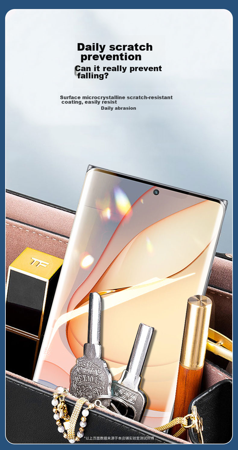 KOOLIFE [Anti-Chipping] Tempered Glass Screen Protector for Nubia Z80 Ultra, High-Definition Anti-Fingerprint Anti-Drop Gaming Film 7