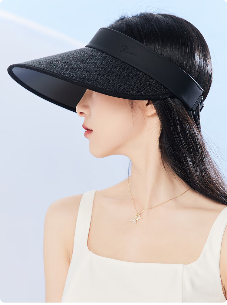 JIUMU Sun Protection Hat for Women, Sun Visor Cap, Sun Hat, Visor Hat, Cool Hat, Summer Outdoor Face-Covering UV-Resistant Hat for Wome 17