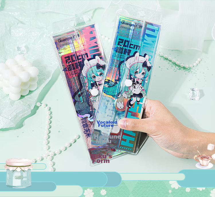GuangBo Future 15cm Ruler Set, Exam Drawing Kit, Student Straight Ruler And Triangle Ruler, Elementary School First Grade Wave Ruler, B Model CY999230 3