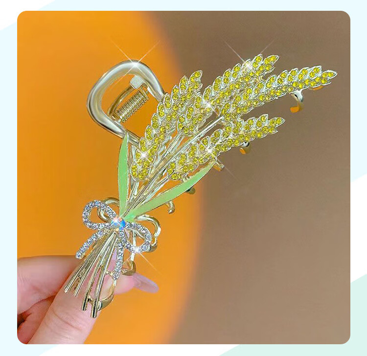 CHIMERA Elegant Back-Of Hair Claw Clip, Korean Style Large Hair Claw, Hair Accessory, Women's Hair Ornament, Mid-Autumn Festival Gift 28