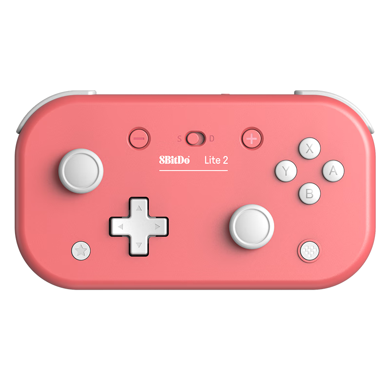 8BitDo Lite 2 Game Controller for Switch, Apple IPhone, IPad Mini, PC, Android, Motion-Sensing Bluetooth Wireless Mini Zelda Breath of The Wild Pokemon Legends Arceus