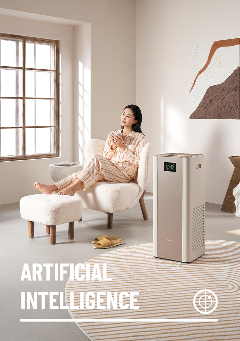 352 Air Purifier Removes Formaldehyde, Disinfects, Eliminates Bacteria, And Reduces Smog And Odors Smart Digital Display Home Use X66C Original Filter [Accessory] 9