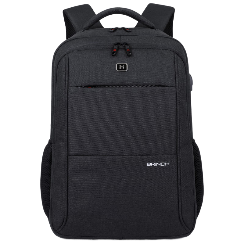 BRINCH Laptop Backpack, 15.6/16 Inch, Shockproof And Water-Resistant, for Business Trips, Travel, Commuting, Large Capacity
