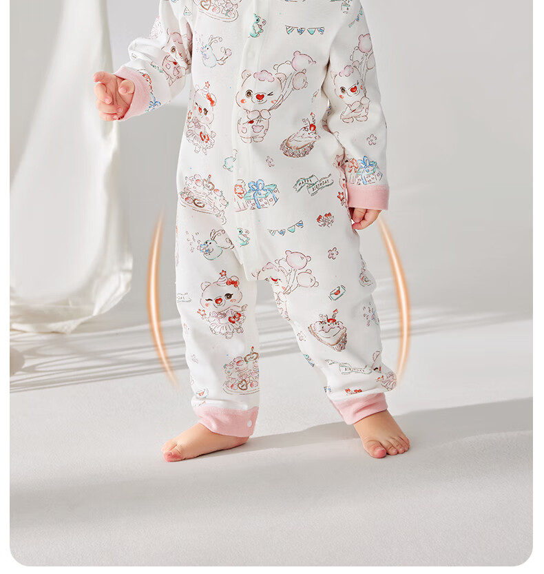Beitaisi Baby Clothes Spring And Autumn Long-Sleeve Bodysuit, Pure Cotton Newborn Onesie, for Boys And Girls, Early Spring Outfit Pajamas 19