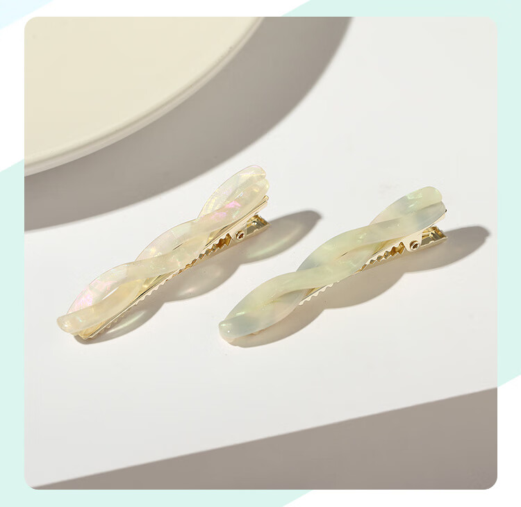 CHIMERA 2 Pieces Bangs Side Hair Clips, Back of Head Duck Bill Clips, Hair Accessories, Hairpins, Birthday Gift for Girls 21