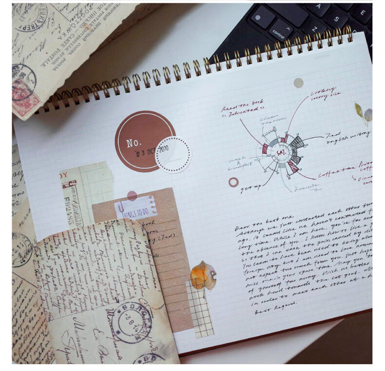 MARUMAN Notebook, Journal, Diary, Meeting Minutes Book, Memory Goddess N161 16