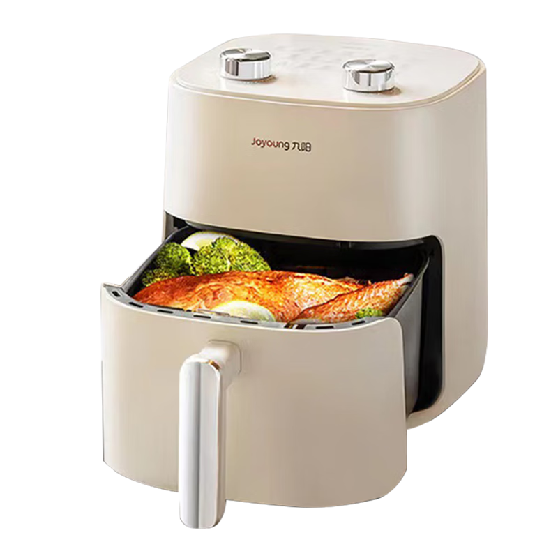 Joyoung 5.3L Multi-Functional Air Fryer KL50-V515 - Efficient No-Turn Baking, Steaming, Roasting, and Frying, Large Capacity, Fully Automatic Home Use