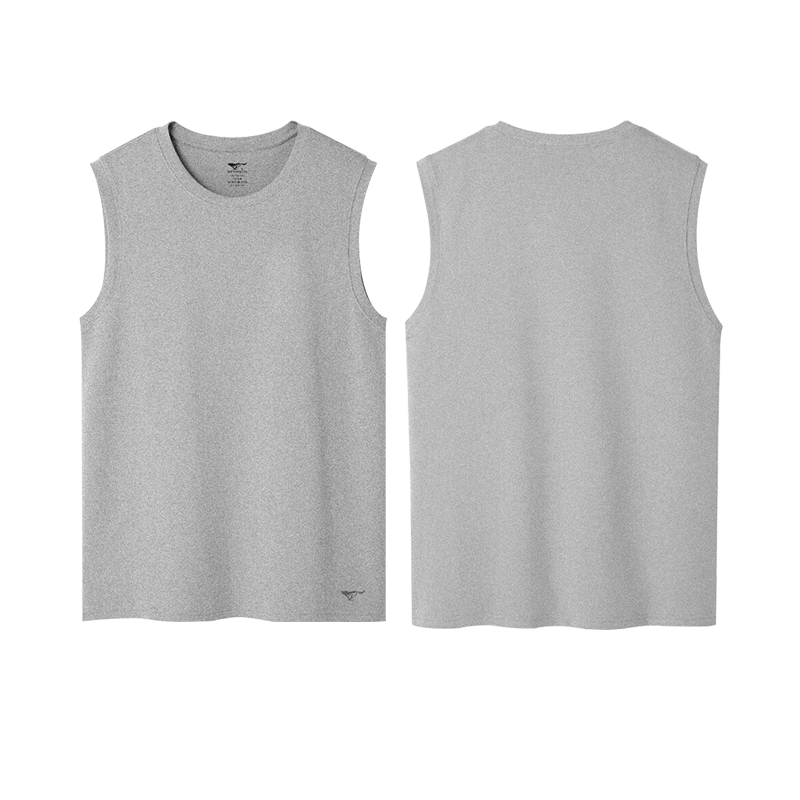 SEPTWOLVES Comfortable Seamless Wide Shoulder Tank Top for Men, Pure Cotton Undershirt Sleeveless T-Shirt, All-Cotton Athletic Fitness Vest Undershirt