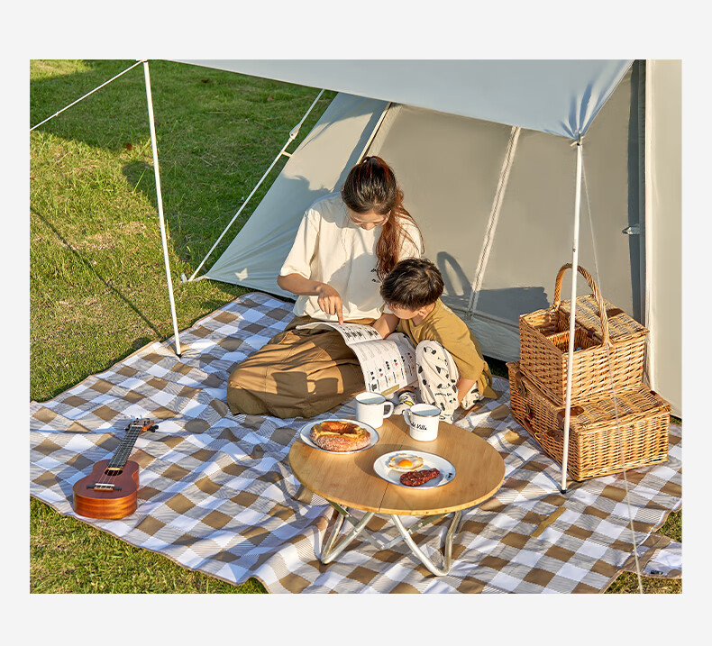 MOBIGARDEN Picnic Mat, Outdoor Camping Waterproof Oxford Cloth Beach Mat, Portable Tent Mat, NX23663007, Hefengsha 12