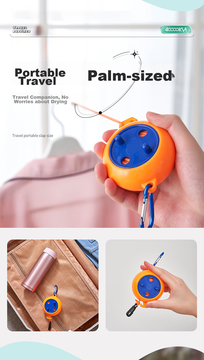 Siwangongli Travel Clothesline Outdoor Essential Portable for Business Trips, Hotels And Guesthouses Hanging Drying Line SW7170 7