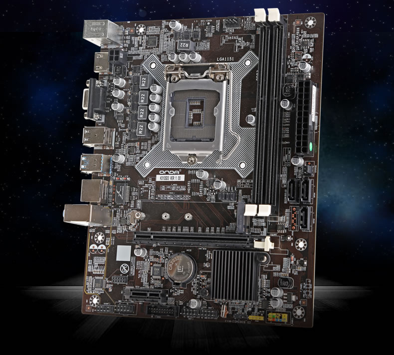 昂达h310sd3全固版是一款m-atx型平民级主板,支持lga1151接口的intel