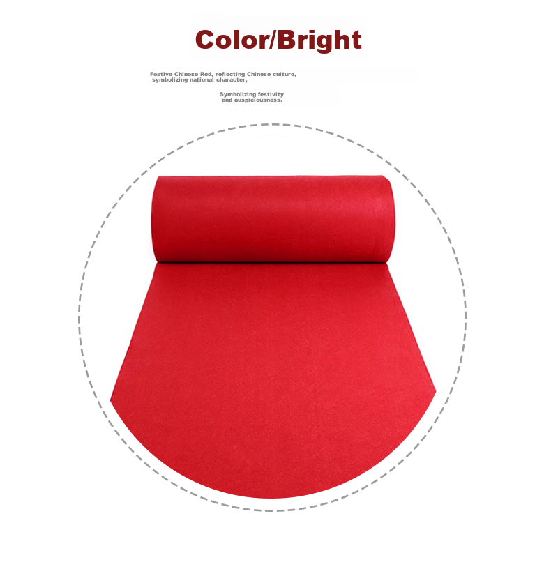 DIYIN Red Carpet for Weddings, Grand Openings, Exhibitions, Stage, Reception Areas, Stairs, Disposable Red Carpet, 1.0 Meter Wide, 10 Meters Long 6