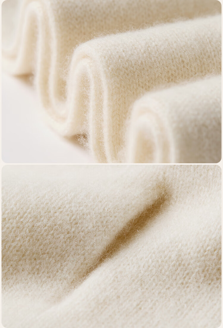JIUMU 100% Cashmere Scarf for Women, Autumn And Winter Warm Neck Warmer, Gift for Women Or Mothers, Birthday Present Gift Box 29