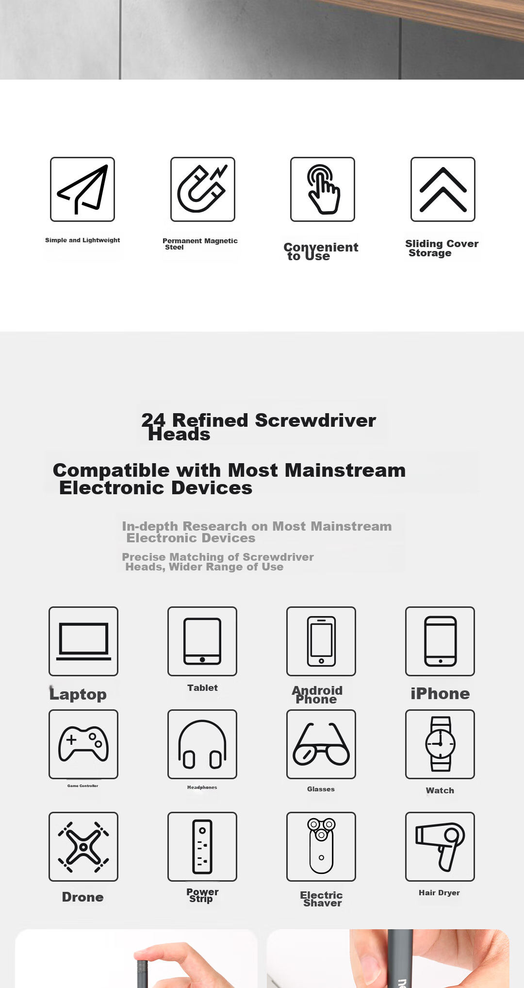 Deli Screwdriver Set, 57-In Precision Laptop Disassembly Kit, Including Phillips, Flathead, Hex, Torx, And Multi-Functional Bits 3