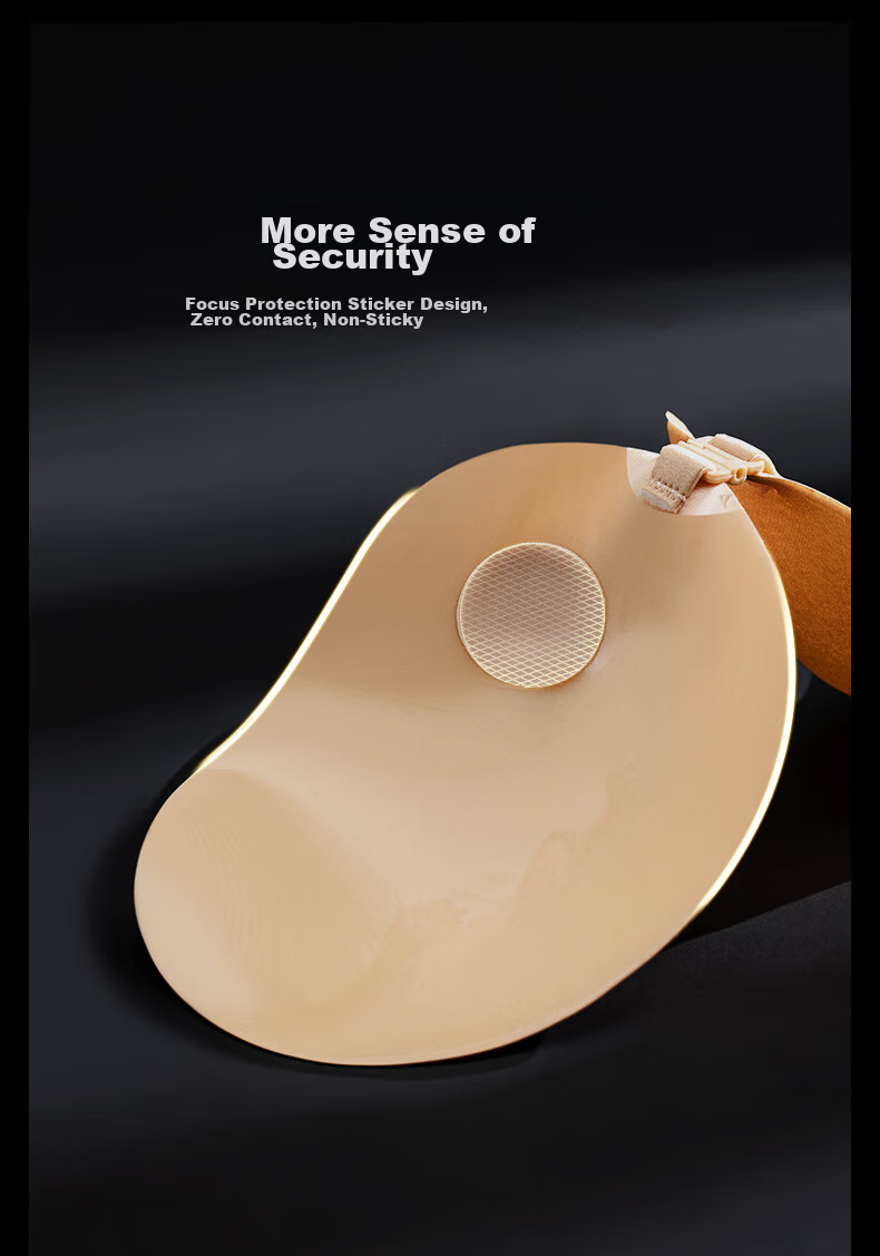 VNA Silicone Breast Pads Invisible Bra for Wedding Dress Strong Adhesive Version A 27