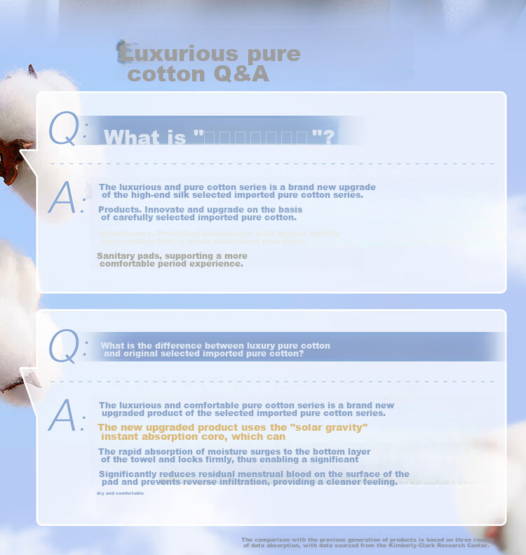 Kotex [Pure Cotton NO.1] Sunshine Baked Sanitary Napkins, 150mm, 20 Pieces, Daytime Pads, Menstrual Pads, Sold by JD 8