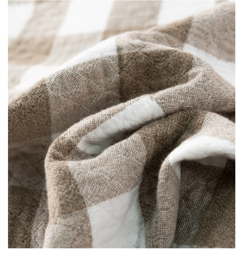 Hengyuanxiang Pure Cotton Gauze Towel Blanket, Summer Air Conditioning Quilt, Single-Person Office Nap Coverlet Shawl, 150*200cm 6