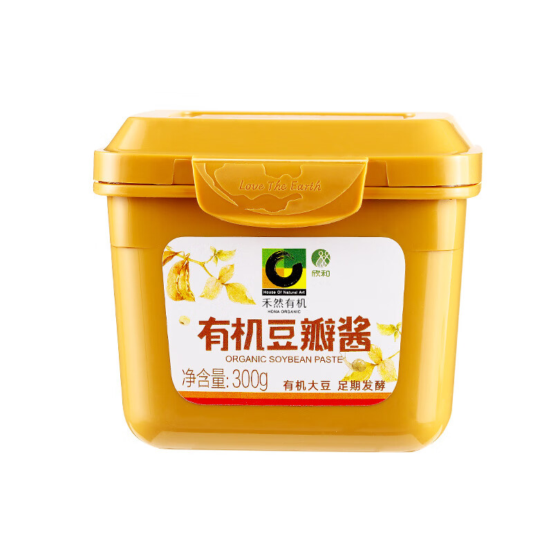 禾然有机豆瓣酱300g【有机 黄豆酱】调味品原酿炒菜焖炖欣和出品