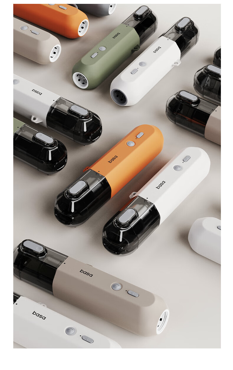 Basa Car Vacuum Cleaner, Cordless Handheld High Suction Power, for Car And Home Use, Desktop Cleaning, High Power, Mini Portable Handheld Vacuum, 6000Pa 3